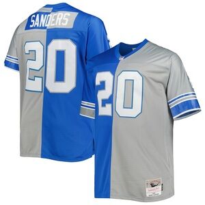 4XLT 5XB Barry Sanders 1996 Mitchell & Ness Detroit Lions 1996 Split